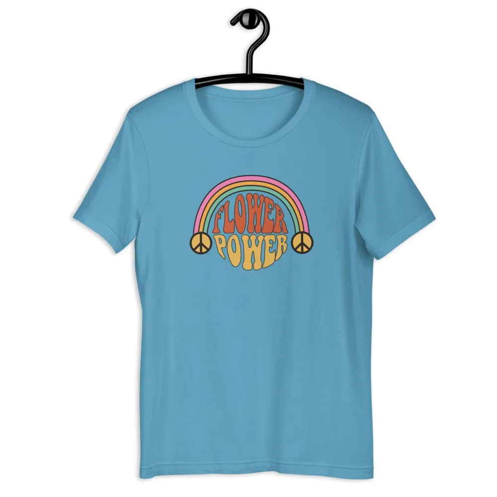 Flower Power Short-Sleeve Unisex T-Shirt