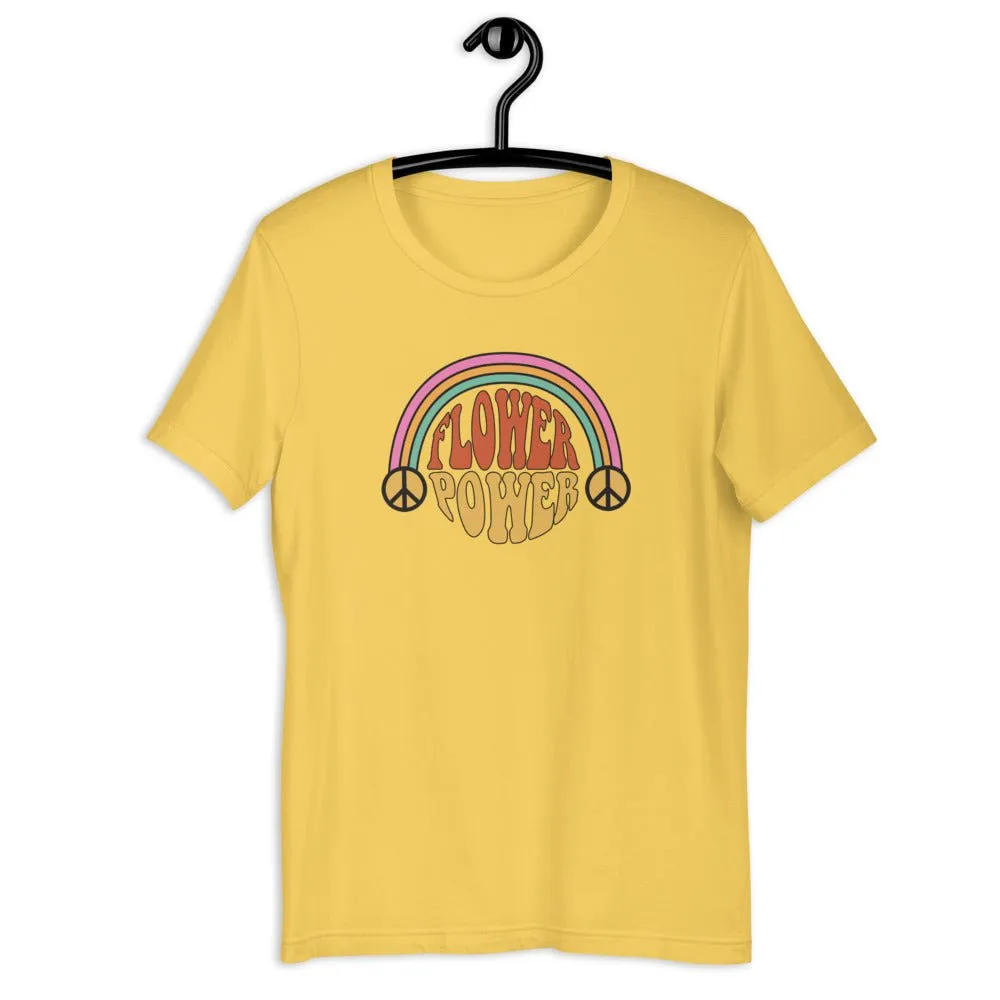 Flower Power Short-Sleeve Unisex T-Shirt