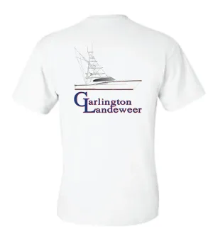 Garlington Yachts NEW 48' Line Drawing Short Sleeve Shirt