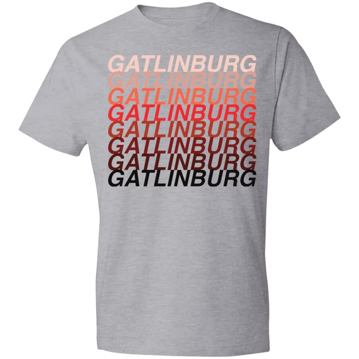 Gatlinburg Red Ombre - Men's Tee
