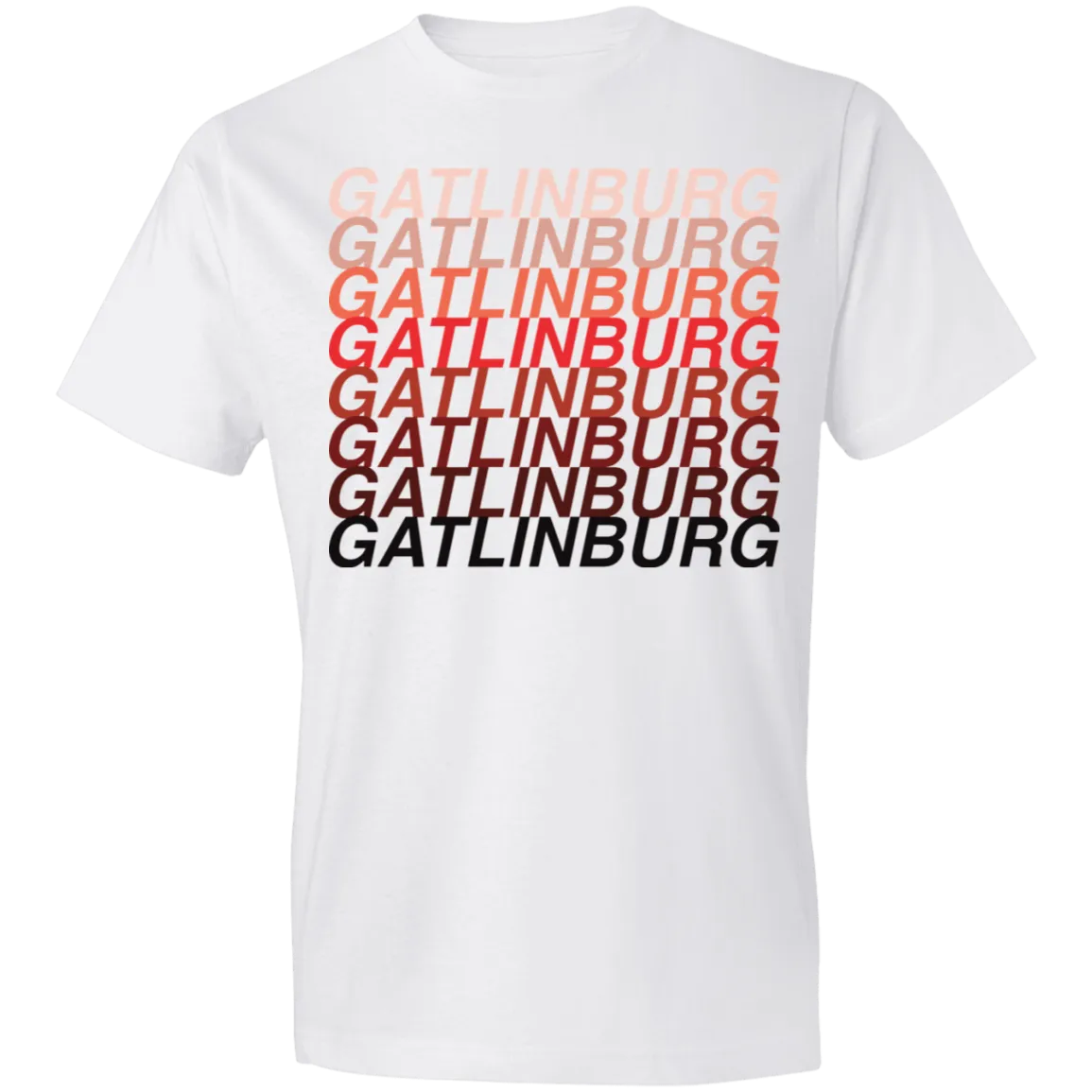 Gatlinburg Red Ombre - Men's Tee