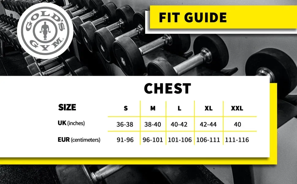 Gold's Gym Vintage Print T-Shirt Blue