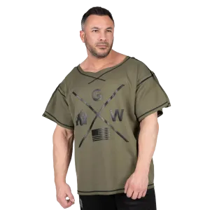 Gorilla Wear Sheldon Work Out Top - Army Green