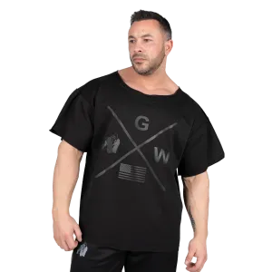 Gorilla Wear Sheldon Work Out Top - Black