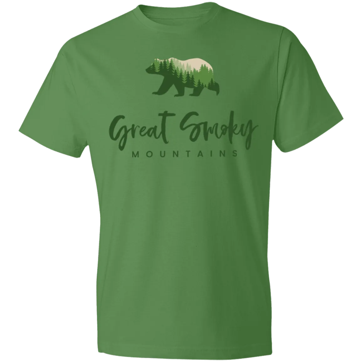 Great Smoky Mountains Green - Men's Tee