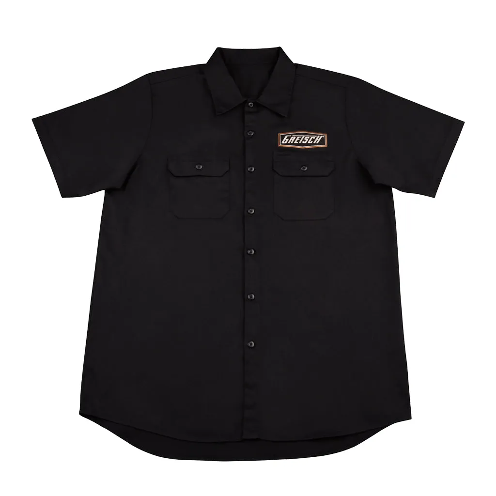 Gretsch Biker Work Shirt - Black - M