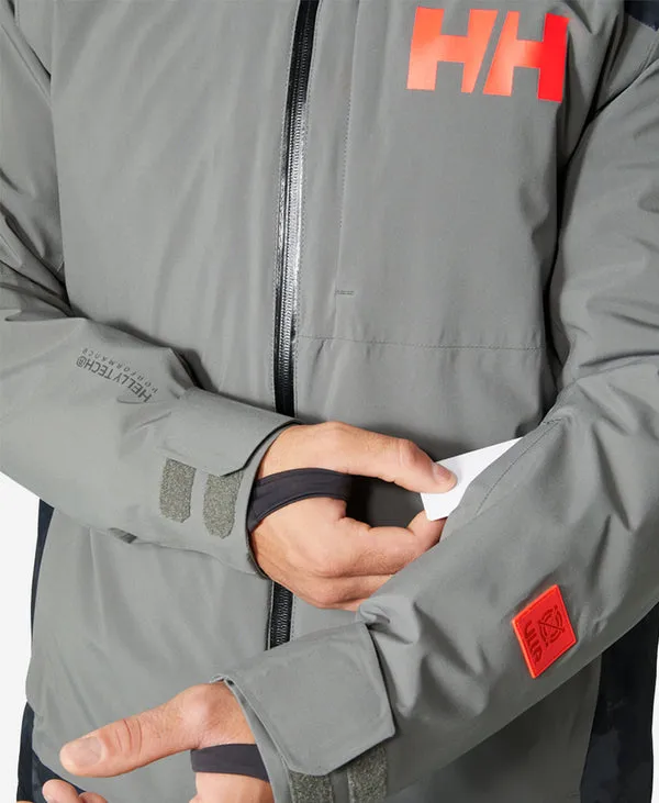 HELLY HANSEN Powdreamer 2.0 jacket - Mens - Concrete