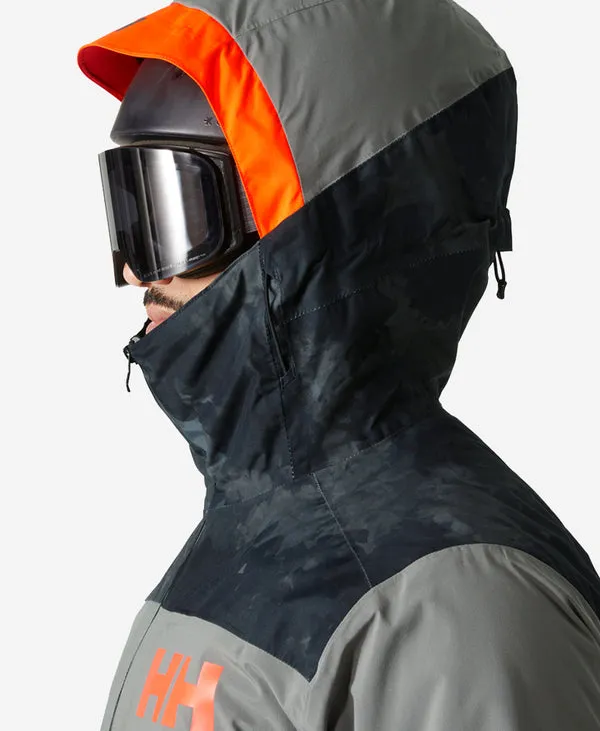 HELLY HANSEN Powdreamer 2.0 jacket - Mens - Concrete