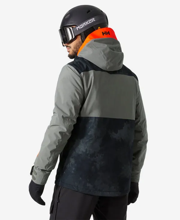 HELLY HANSEN Powdreamer 2.0 jacket - Mens - Concrete
