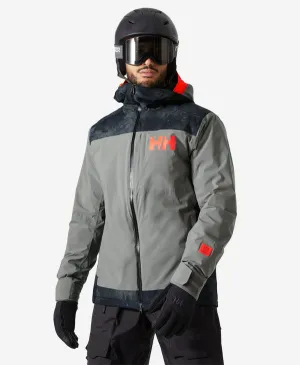 HELLY HANSEN Powdreamer 2.0 jacket - Mens - Concrete
