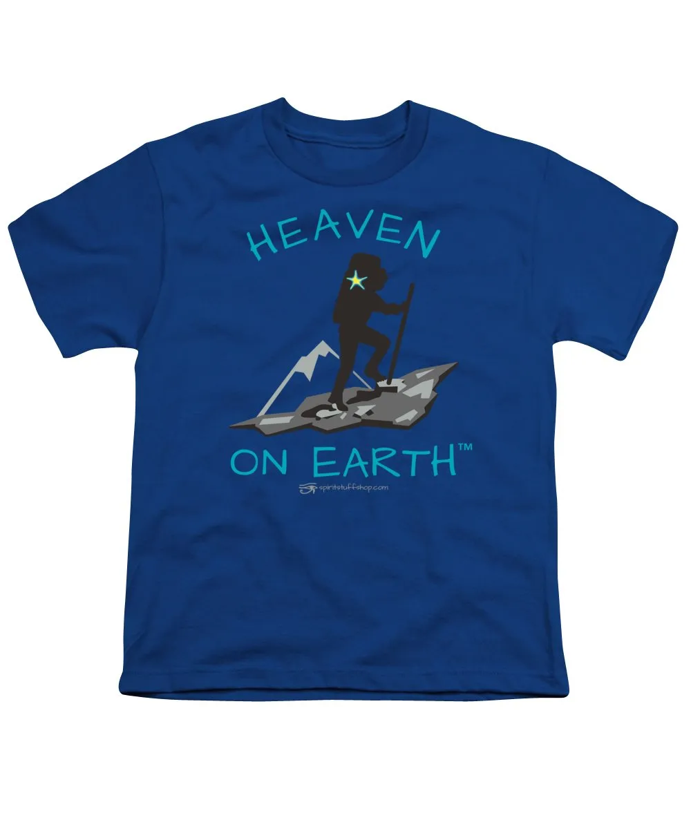 Hiker Heaven On Earth - Youth T-Shirt