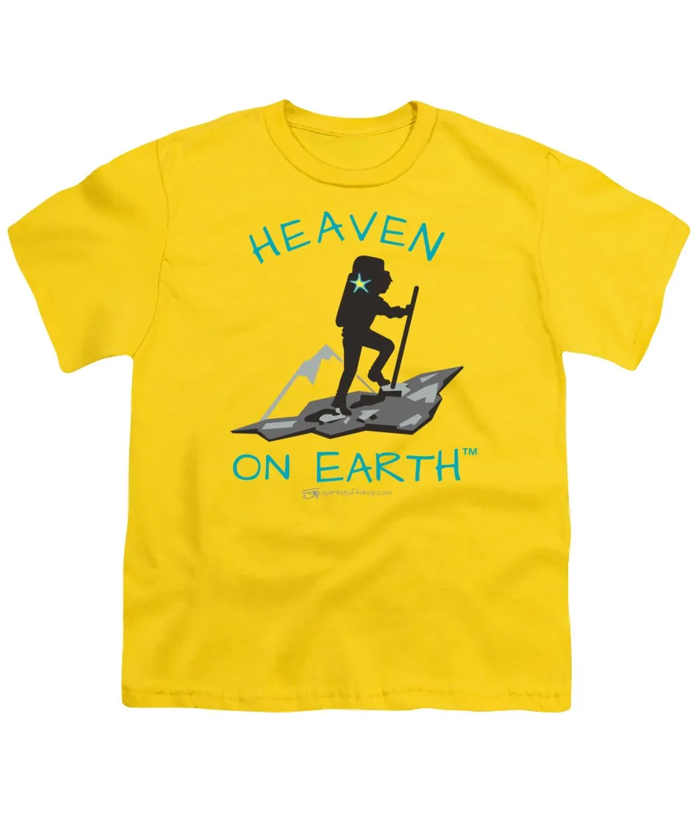 Hiker Heaven On Earth - Youth T-Shirt