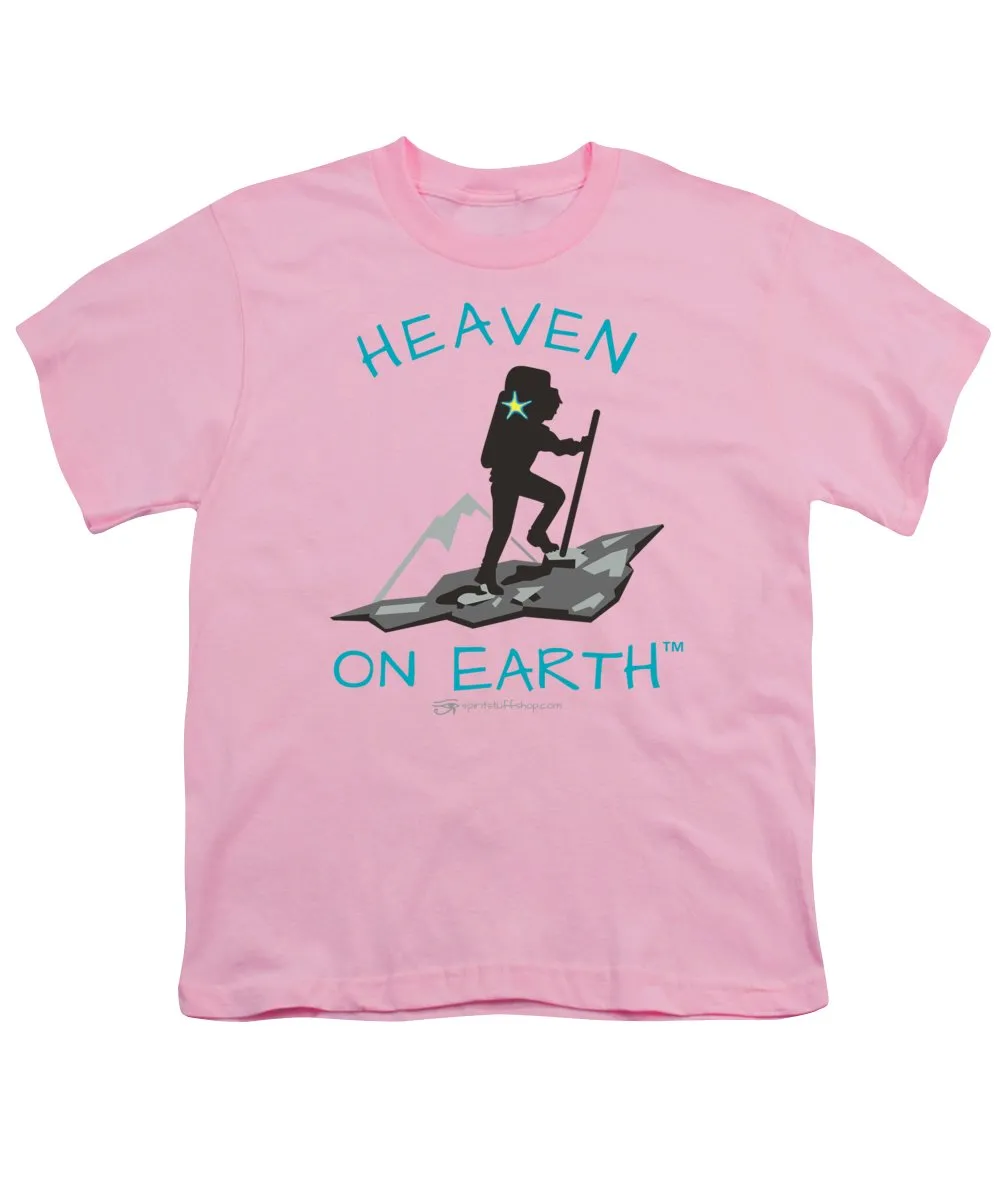 Hiker Heaven On Earth - Youth T-Shirt