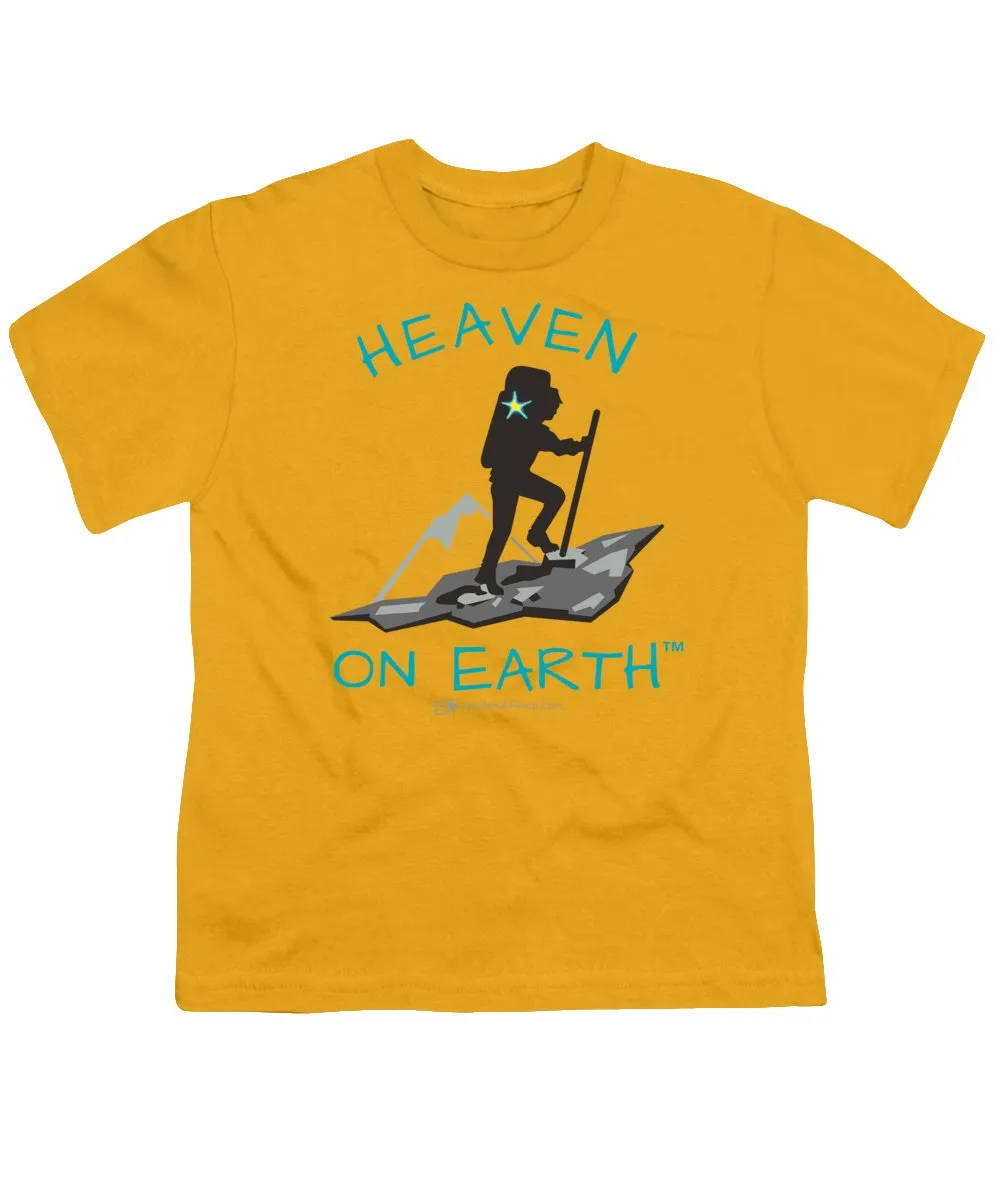 Hiker Heaven On Earth - Youth T-Shirt