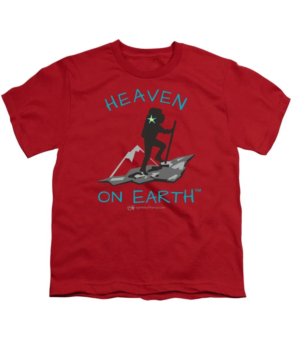 Hiker Heaven On Earth - Youth T-Shirt