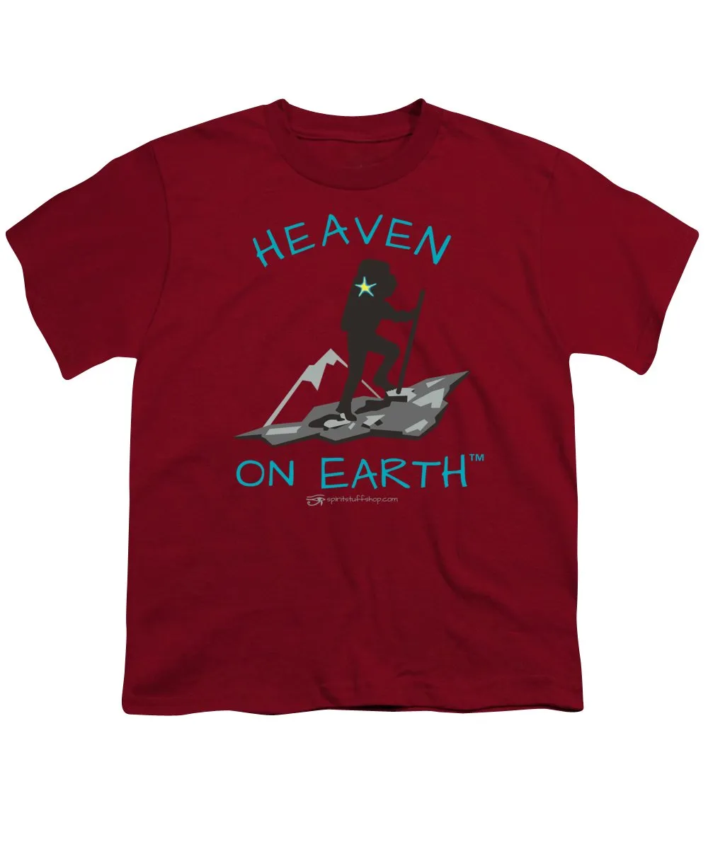 Hiker Heaven On Earth - Youth T-Shirt