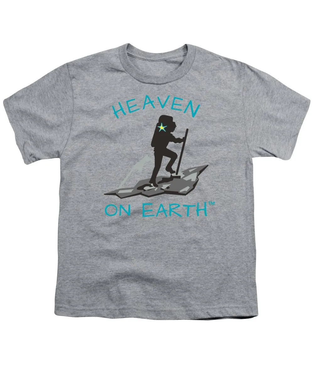 Hiker Heaven On Earth - Youth T-Shirt