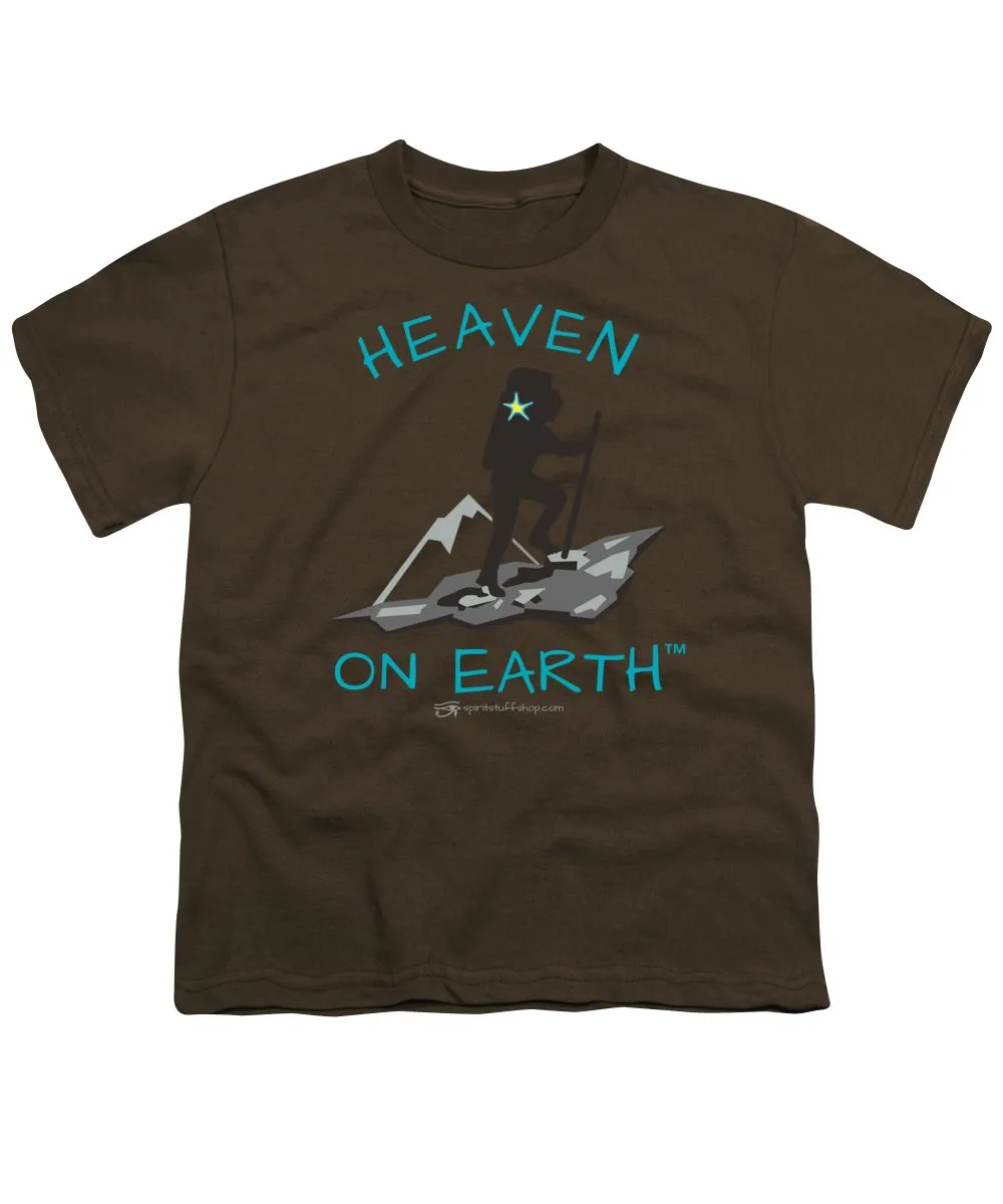 Hiker Heaven On Earth - Youth T-Shirt