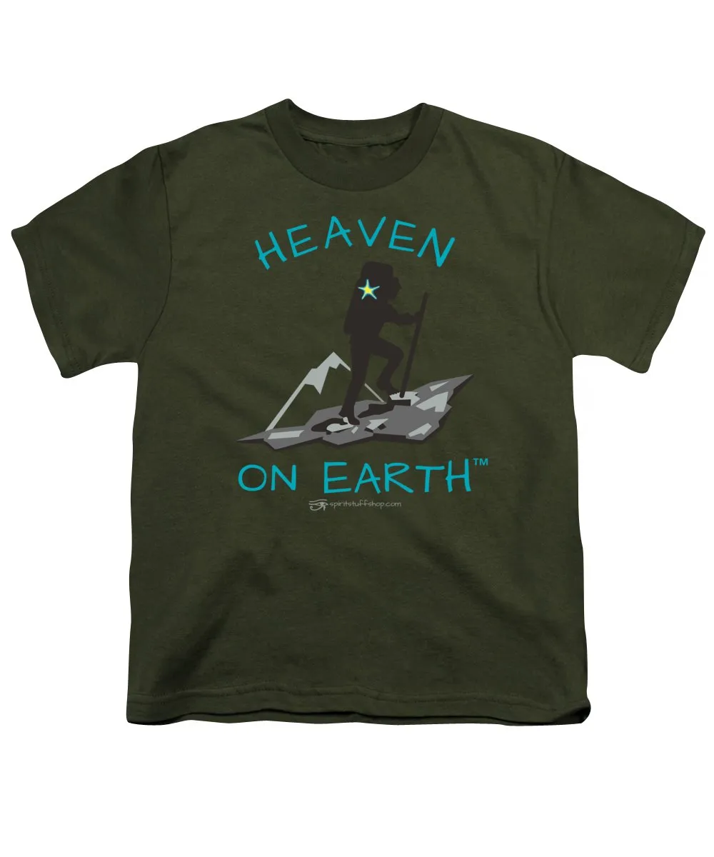 Hiker Heaven On Earth - Youth T-Shirt