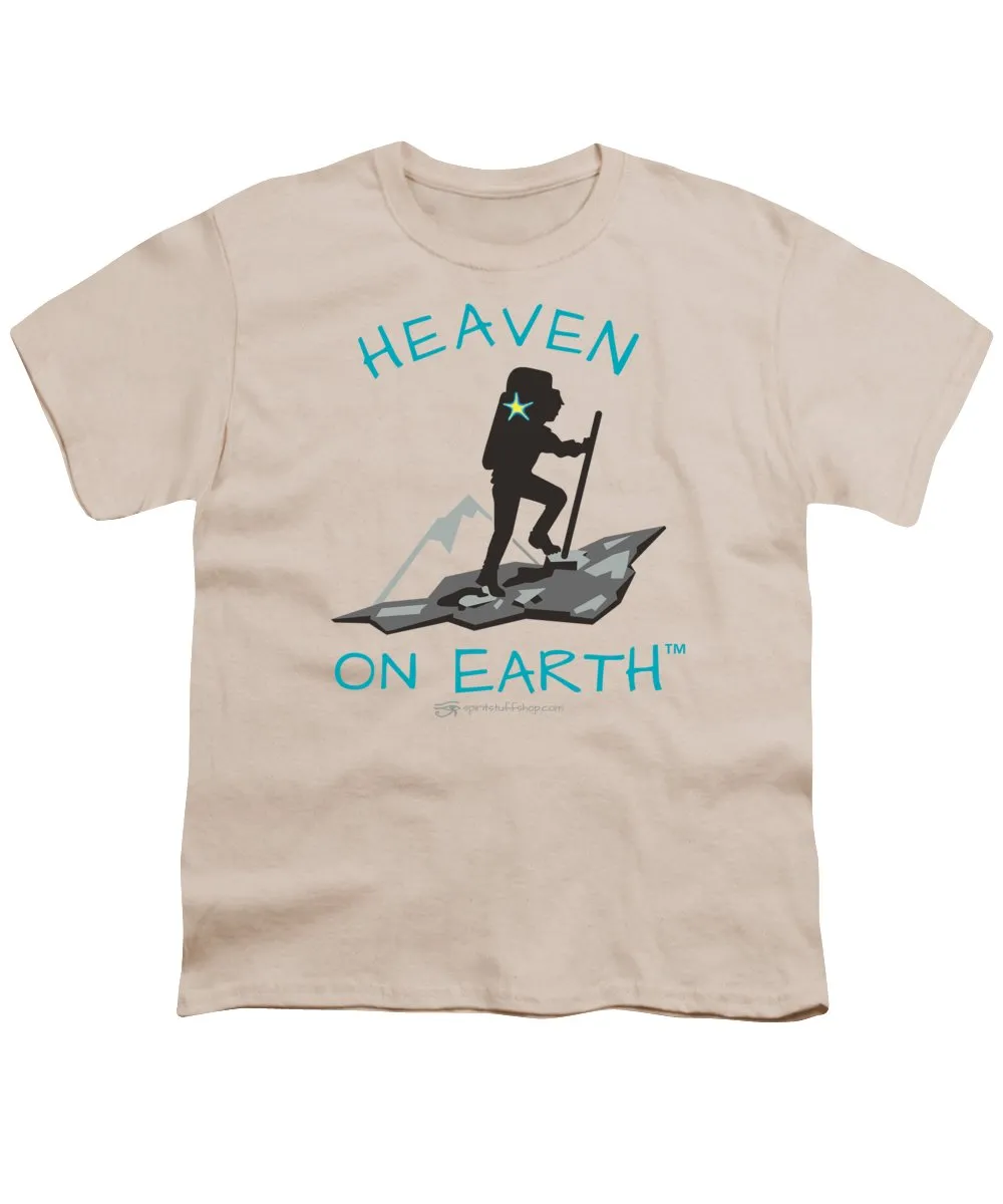 Hiker Heaven On Earth - Youth T-Shirt