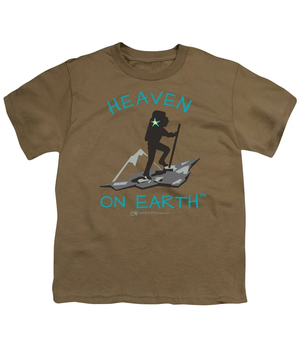 Hiker Heaven On Earth - Youth T-Shirt