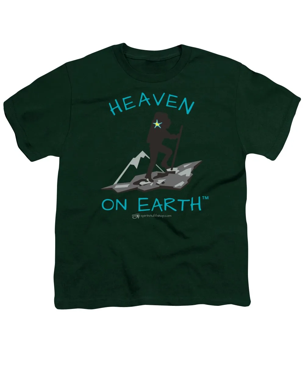 Hiker Heaven On Earth - Youth T-Shirt