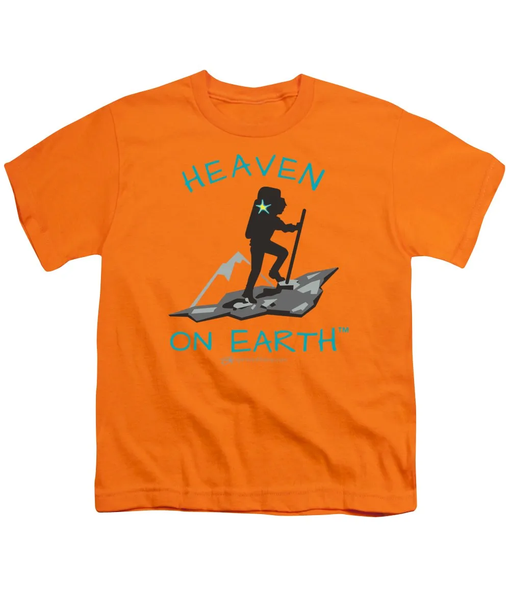 Hiker Heaven On Earth - Youth T-Shirt