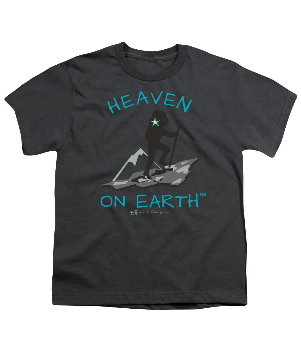 Hiker Heaven On Earth - Youth T-Shirt