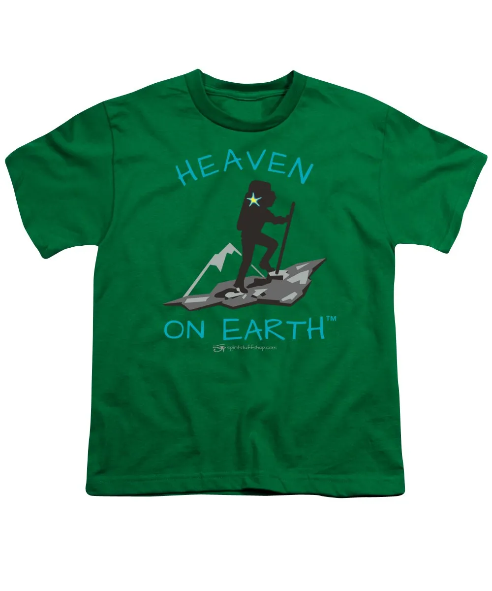 Hiker Heaven On Earth - Youth T-Shirt