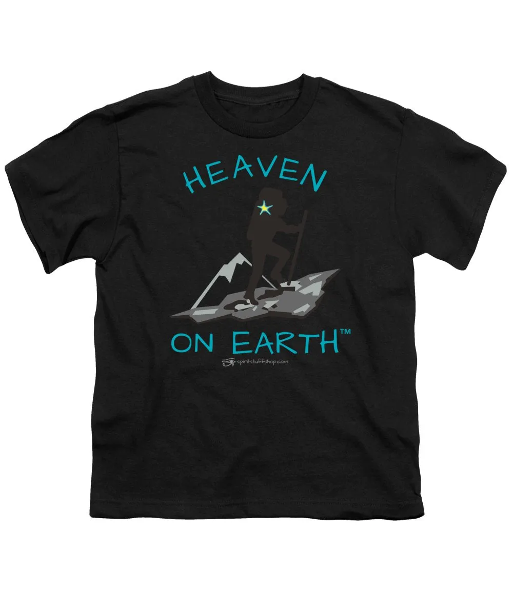 Hiker Heaven On Earth - Youth T-Shirt