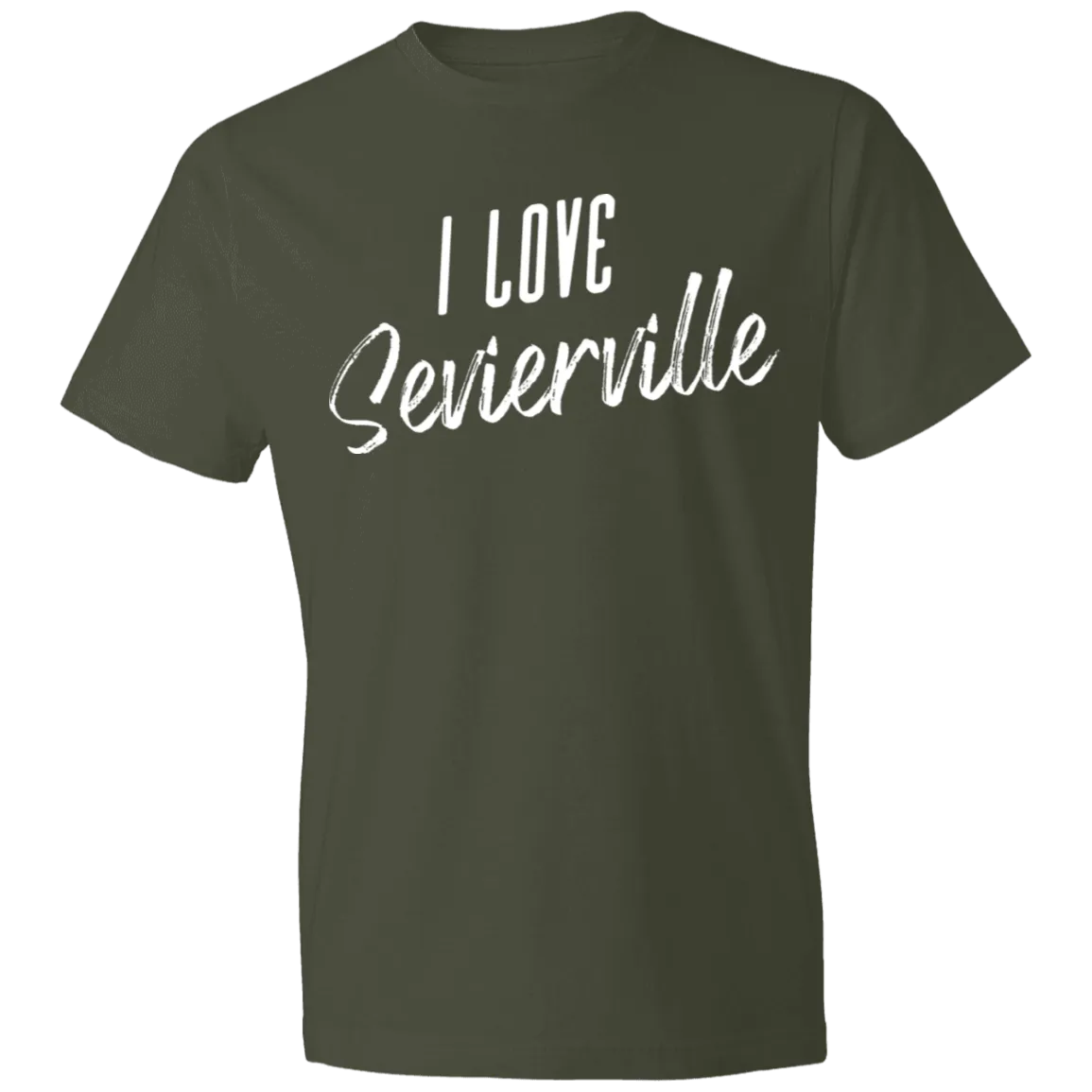 I Love Sevierville (White) - Men's Tee