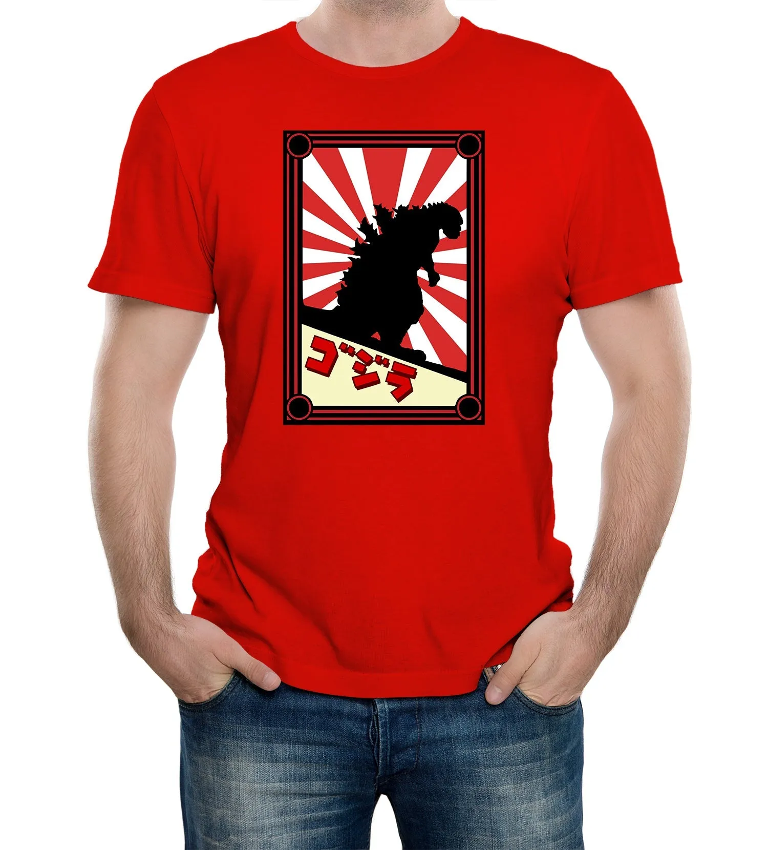 Japanese Monster Mens T-Shirt