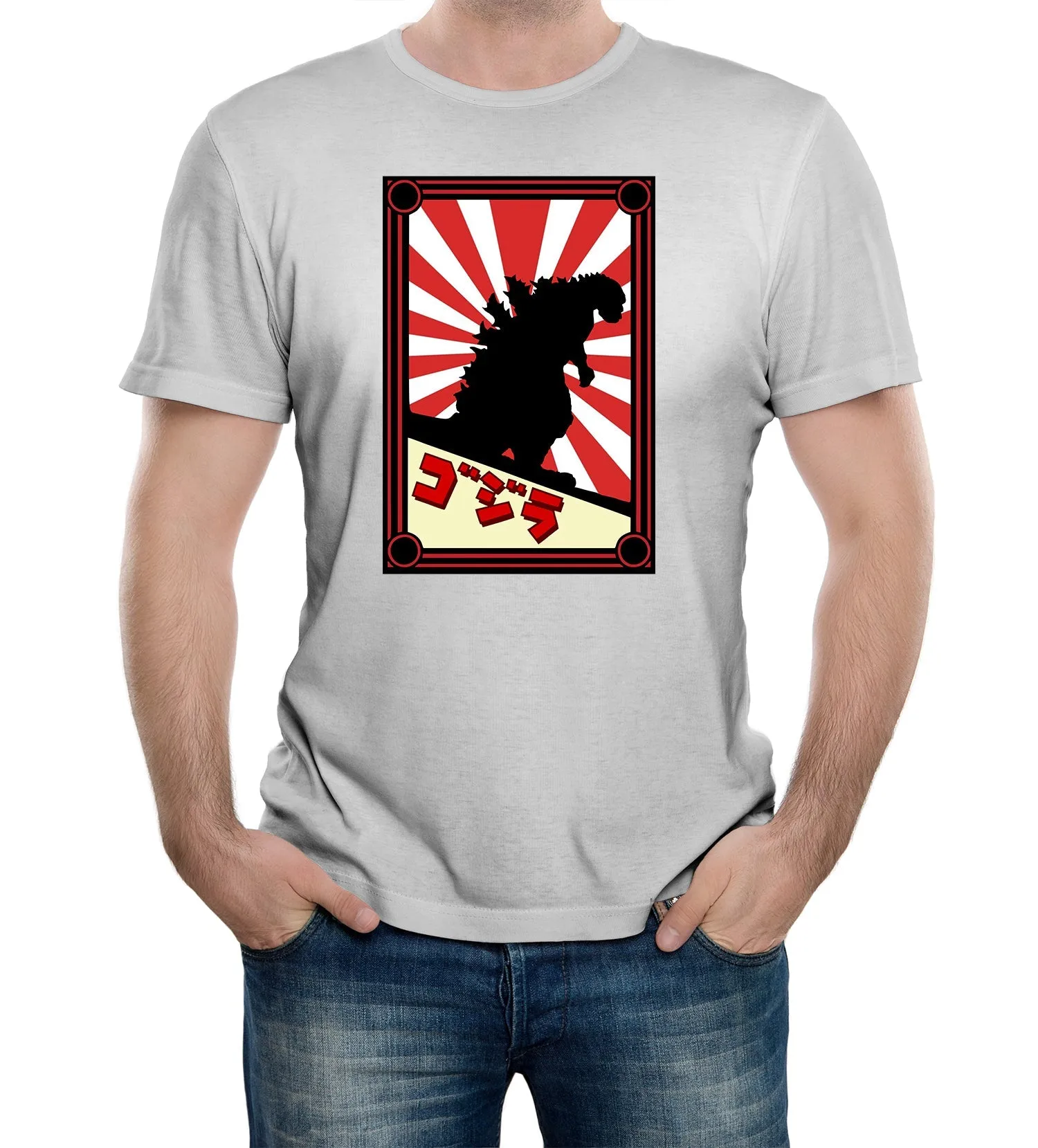 Japanese Monster Mens T-Shirt
