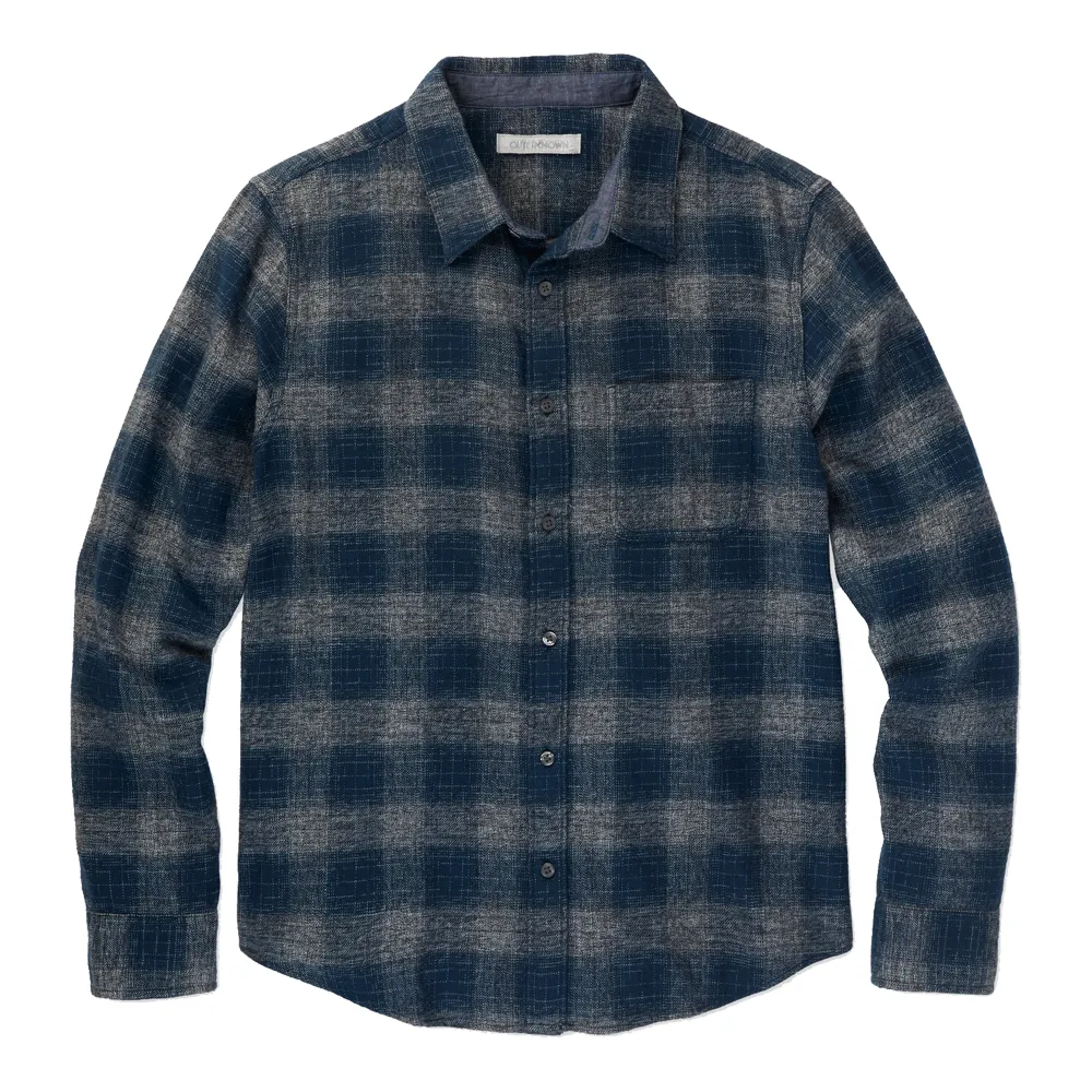 Jaspe Shirt | Marine Rockypoint Plaid