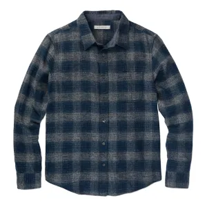 Jaspe Shirt | Marine Rockypoint Plaid
