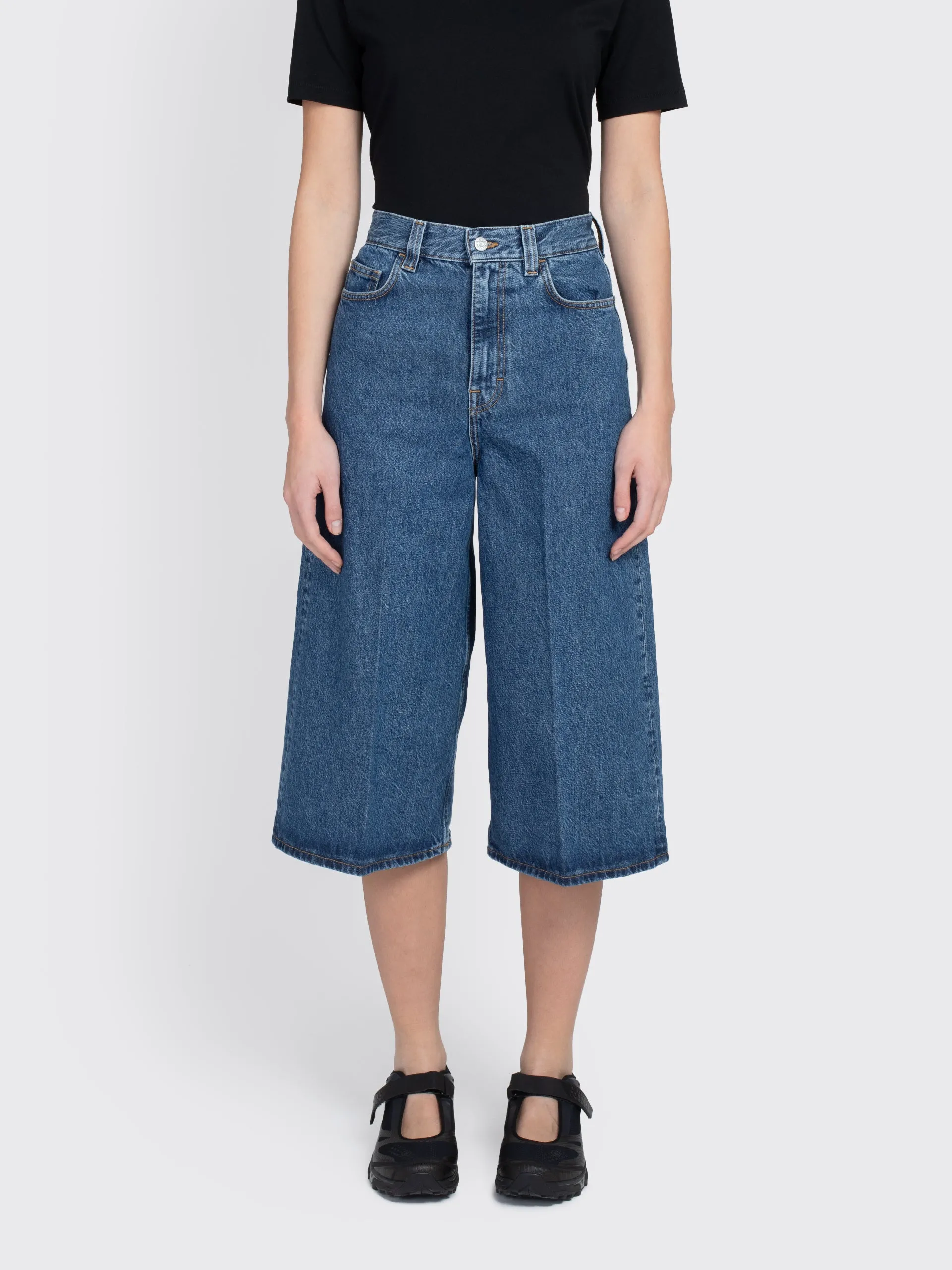 Jean Work Shorts