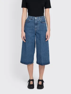 Jean Work Shorts
