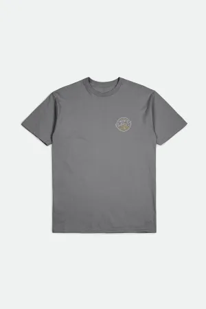 Joshua S/S Standard Tee - Heavy Metal