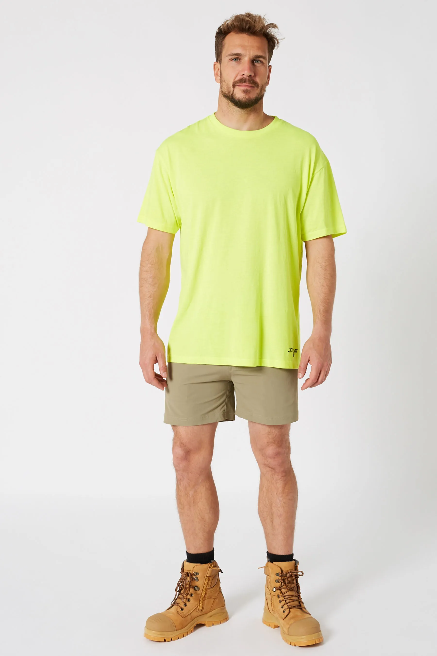 JP Hi Vis Low Hit Tee Mens - Yellow