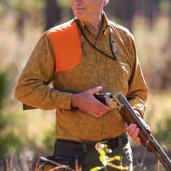 Kevin's Men's Upland Bird Patterned Right Hand Shooting Shirt