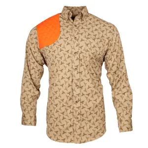 Kevin's Men's Upland Bird Patterned Right Hand Shooting Shirt