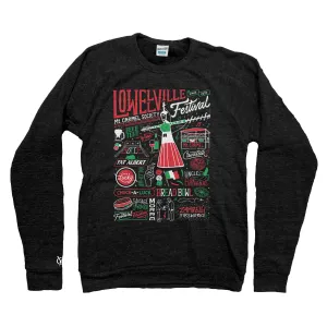 Lowellville Festival Collage Sweatshirt
