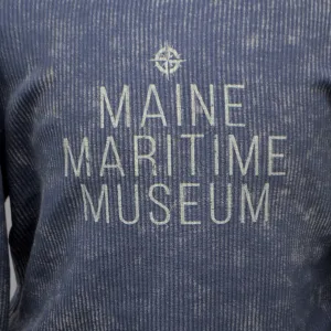 Maine Maritime Museum Corded Crewneck