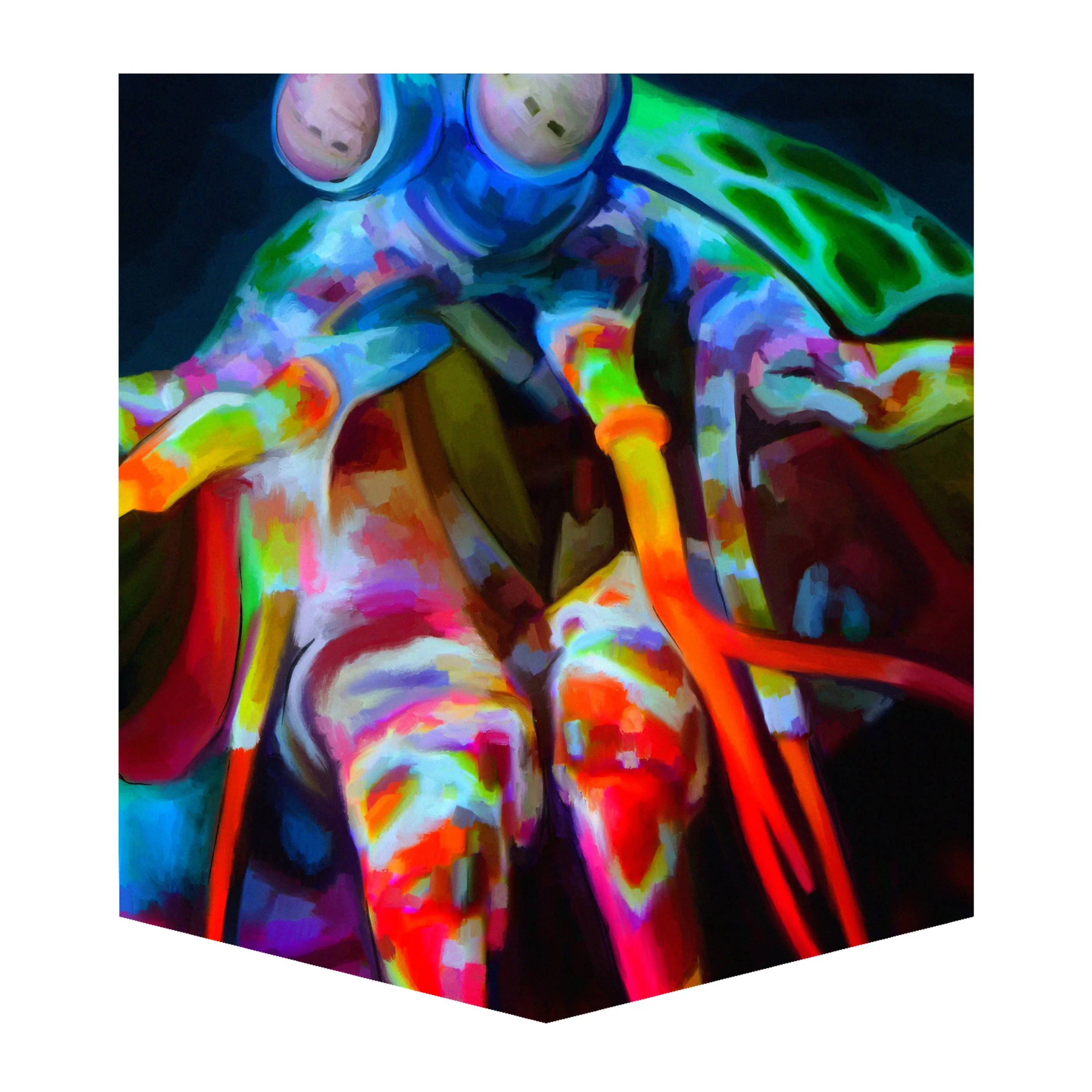 Mantis Shrimp Men's Pocket Tee