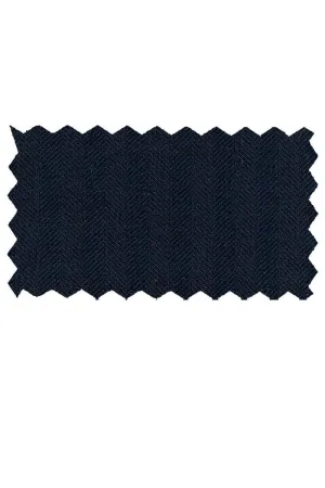 Mantoni Black Herringbone Suit (2-Piece Set)