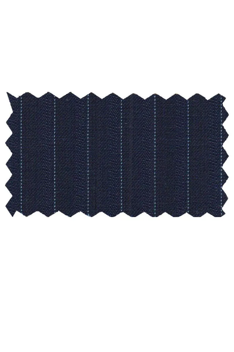 Mantoni Navy Stripe Suit (2-Piece Set)