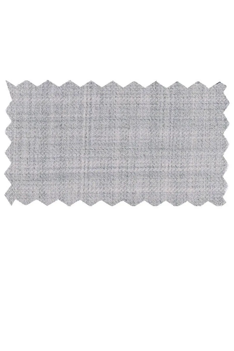 Mantoni Solid Sterling Grey Suit (2-Piece Set)