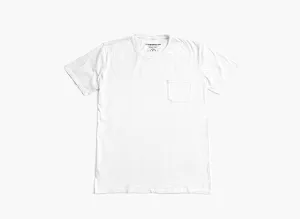 MAT-PKCR01 Richer Poorer Crew Pocket Tee Natural