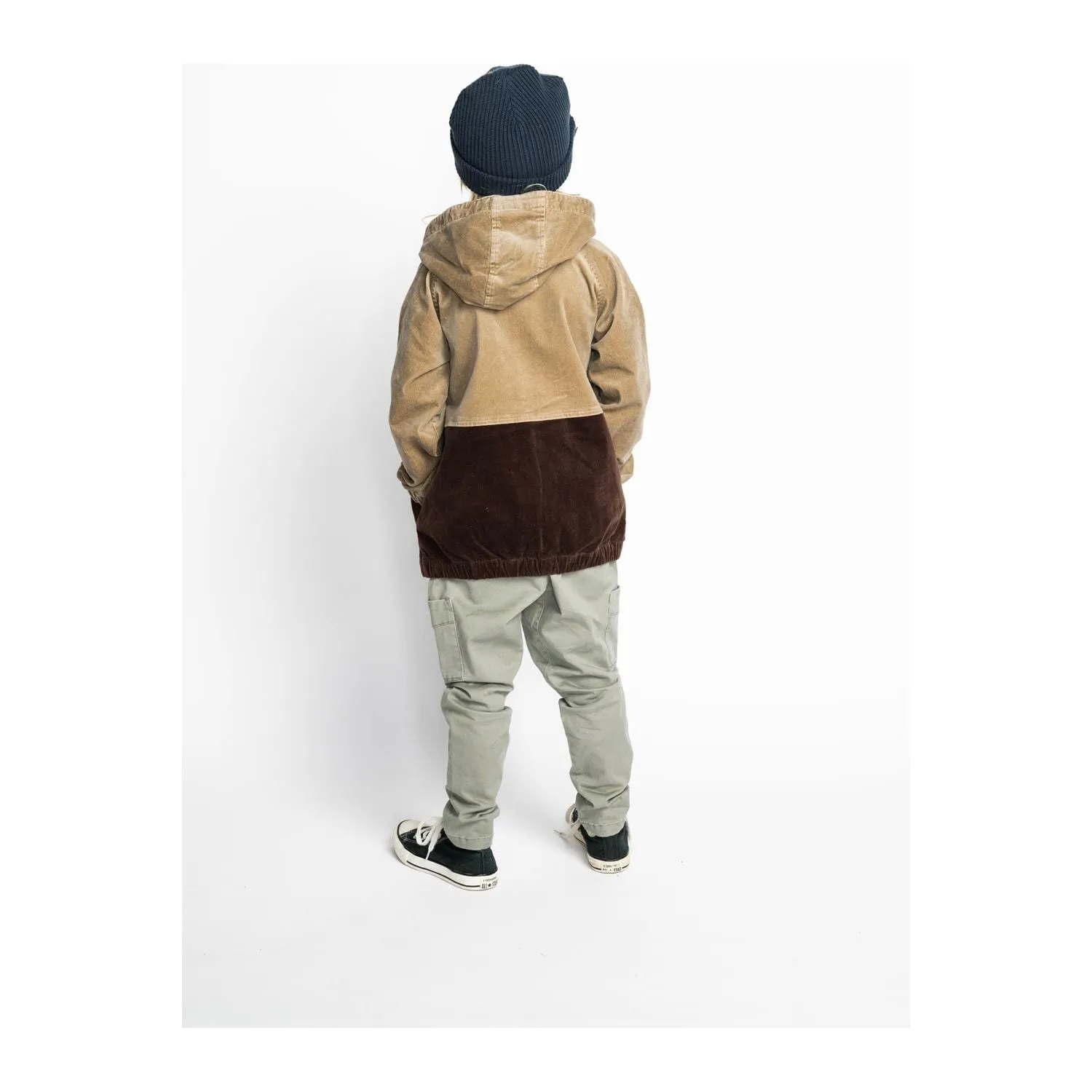 Mcord Jacket - Choc/ Sand
