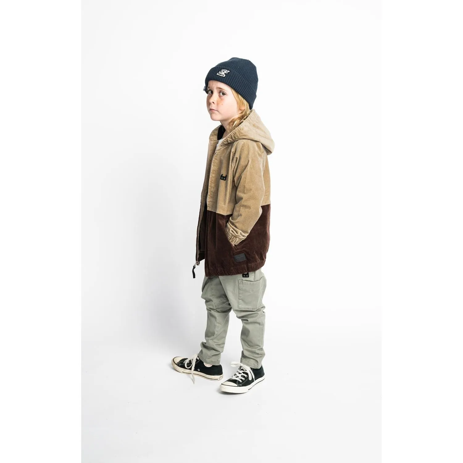 Mcord Jacket - Choc/ Sand